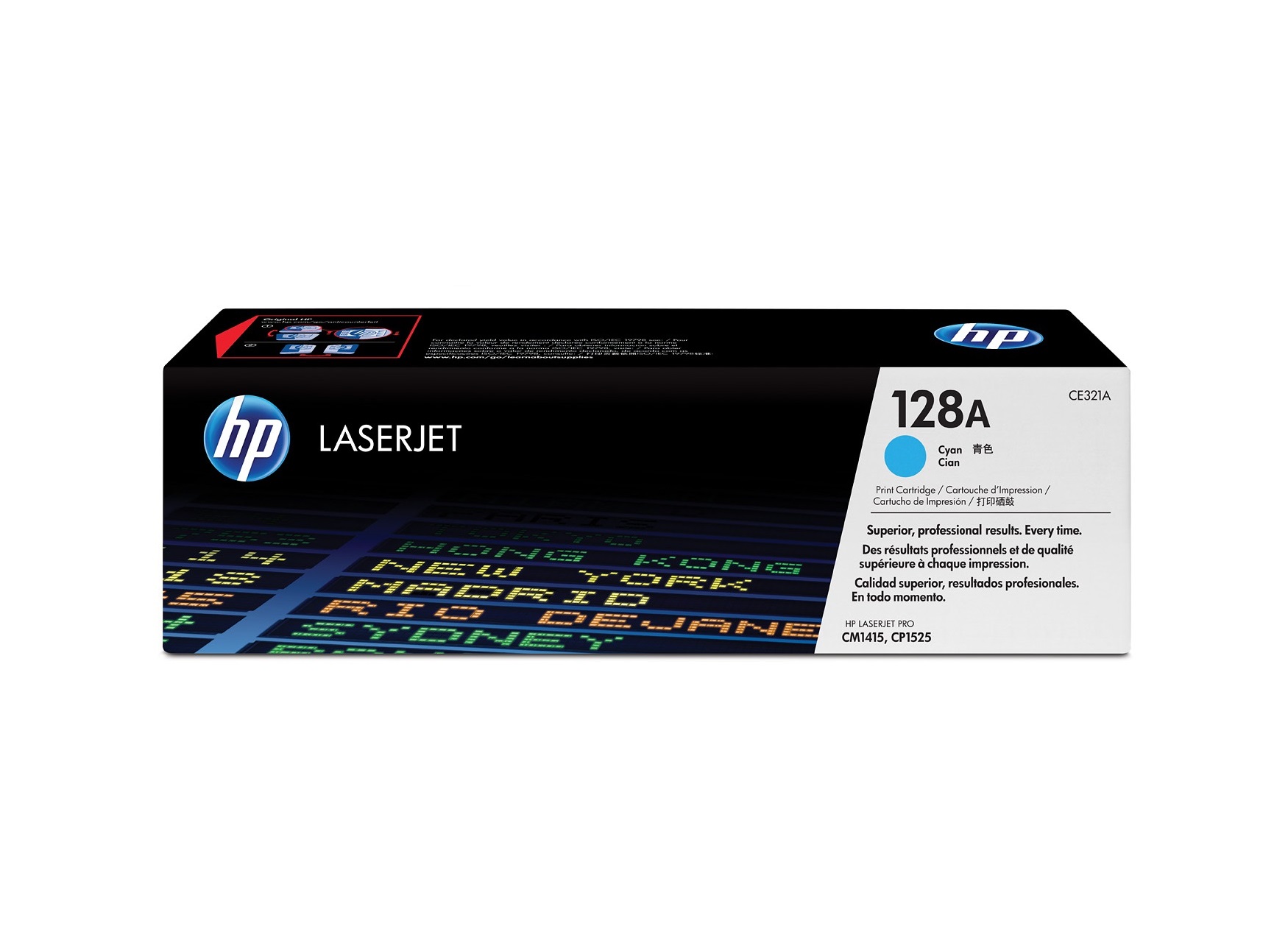 HP CE321A (128A)LaserJet Cyan Toner Cartridge